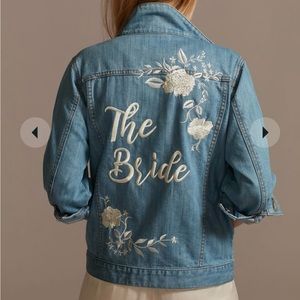 David’s Bridal “The Bride” Denim Jean Jacket